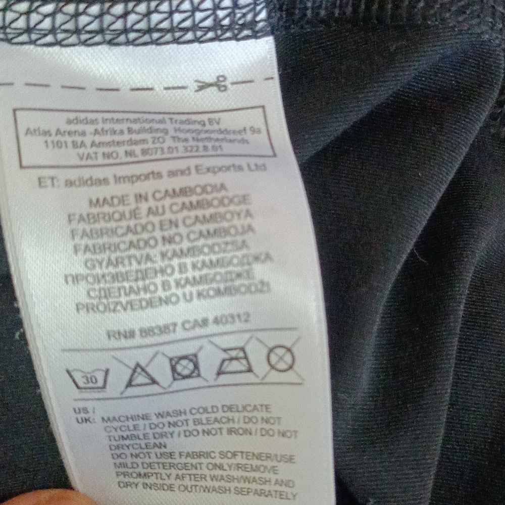 Adidas Youth techfit Sports Jersey - Picture 7 of 8